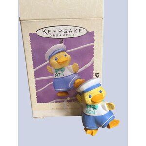 Hallmark Keepsake Ornament 1995 Son Duck Figurine
